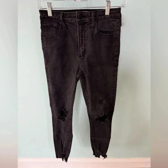 Abercrombie & Fitch high rise super skinny ankle jeans - Picture 1 of 7